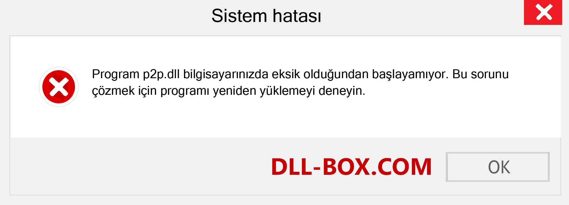 p2p.dll dosyası eksik mi? Windows 7, 8, 10 için İndirin - Windows'ta p2p dll Eksik Hatasını Düzeltin, fotoğraflar, resimler